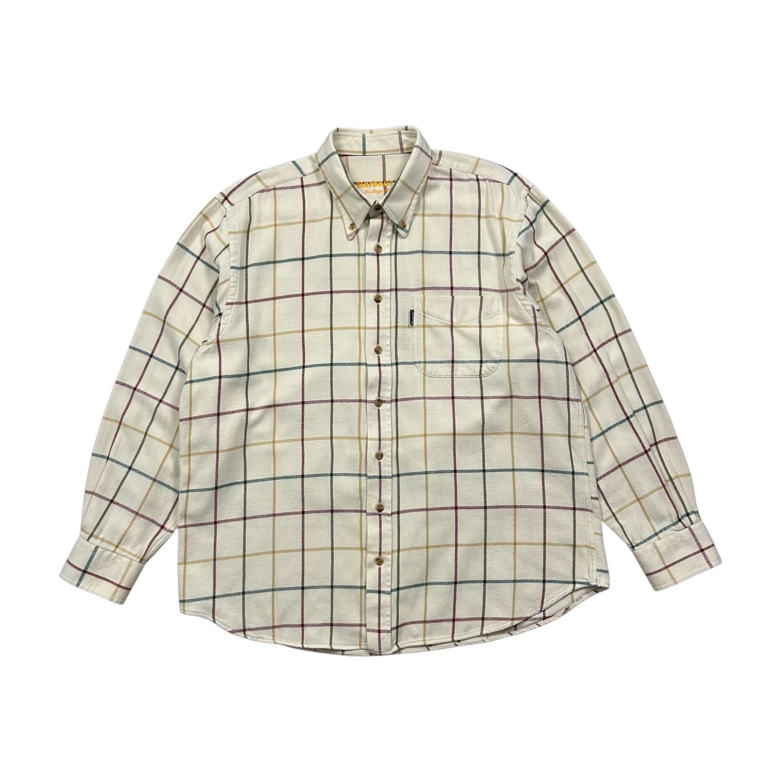 10s バブアー BARBOUR THE HERITAGE チェック シャツ SIZE L