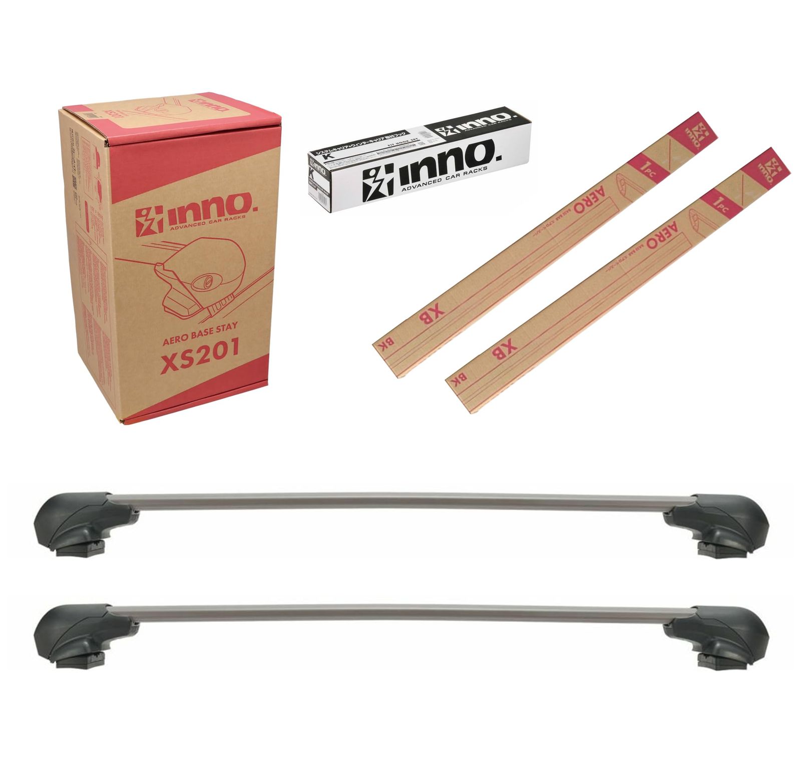 新品 【セット買い】カーメイト(Carmate) inno(イノー) ベースキャリアセット 【エアロタイプ1】 フリード(適合年式：平成28年9月~令和6年6月/GB5~8系) XS201 ＋ XB108BK ＋ K489 27,371円