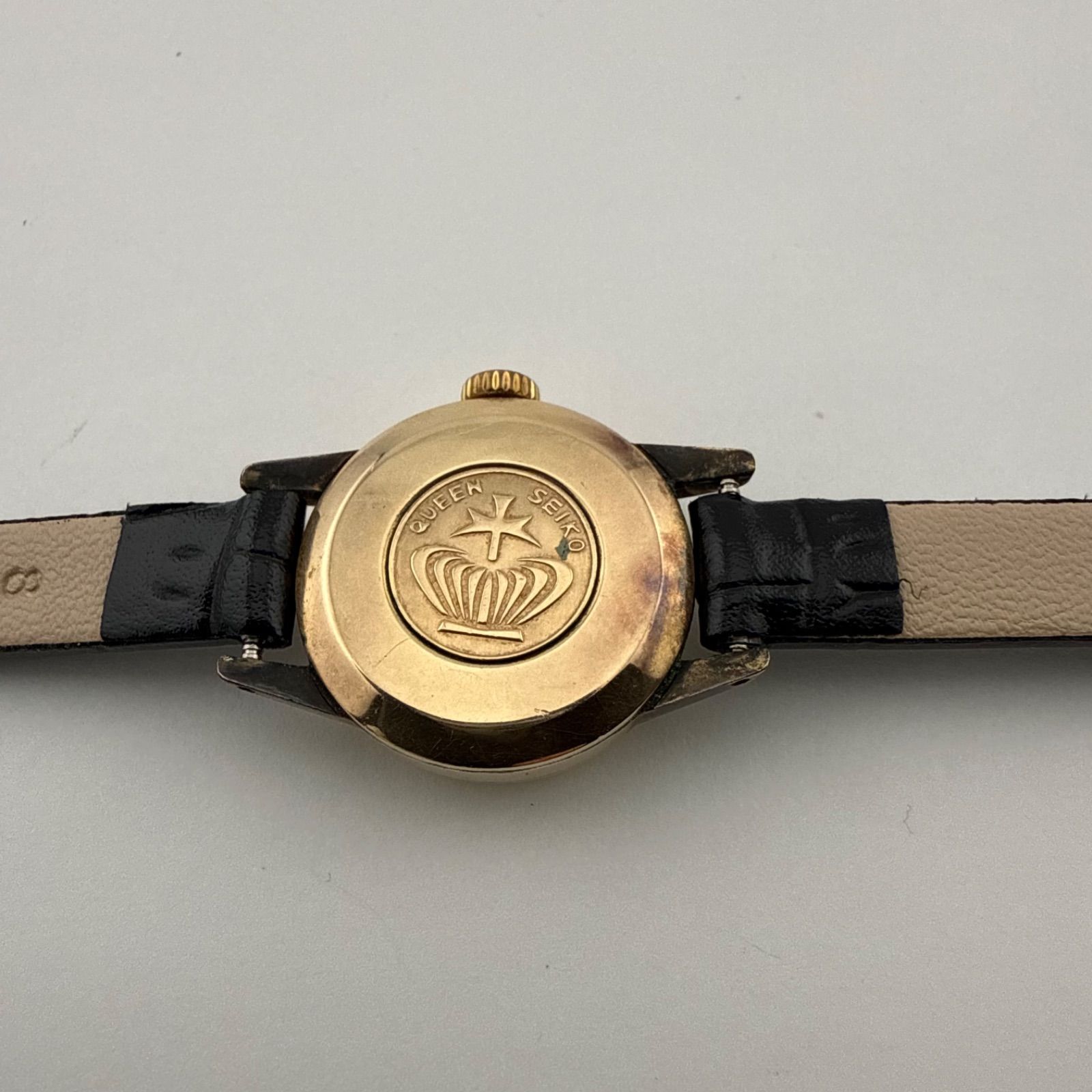 SEIKO セイコー QUEEN クイーンセイコー　DIASHOCK レディース　腕時計 ジャンク 稼働 【K421】