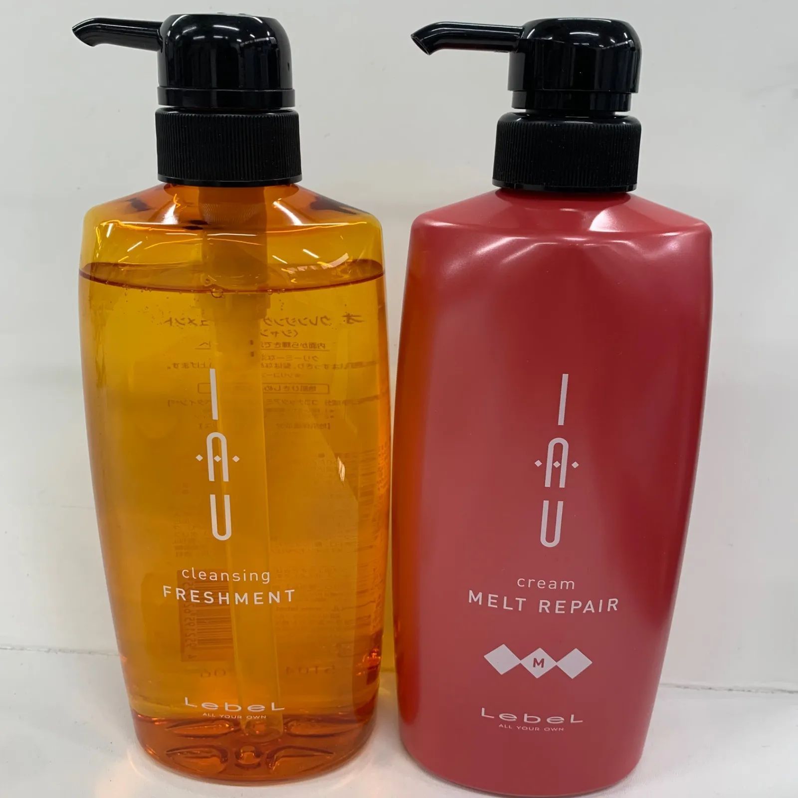 M4457 LebeL ルベル イオ クレンジング フレッシュメント＜シャンプー＞ 600ml・イオ クリーム メルトリペア＜ヘアトリートメント＞600ml 計2点セット