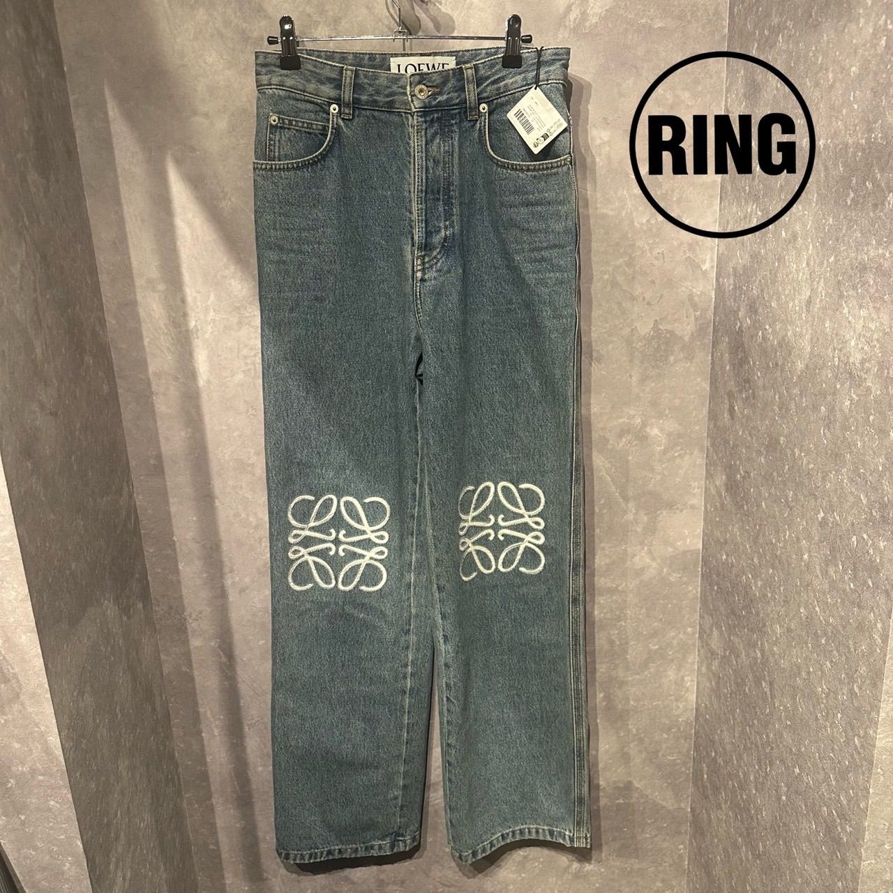 LOEWE Anagram Baggy Jeans