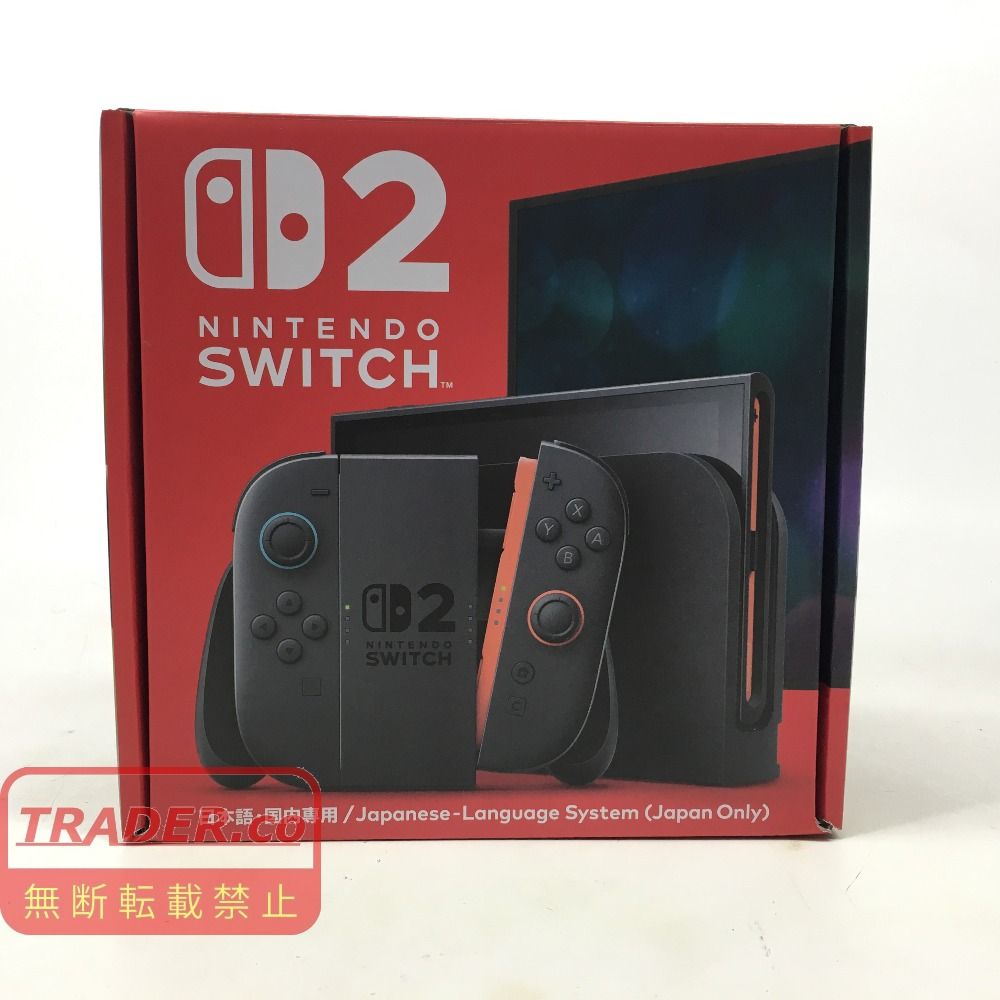 01w-6273 ○ ② 未使用品 ニンテンドースイッチ2 本体 HAJ Nintendo Switch2 日本語・国内専用 ライトブルー/ライトレッド【中古品】