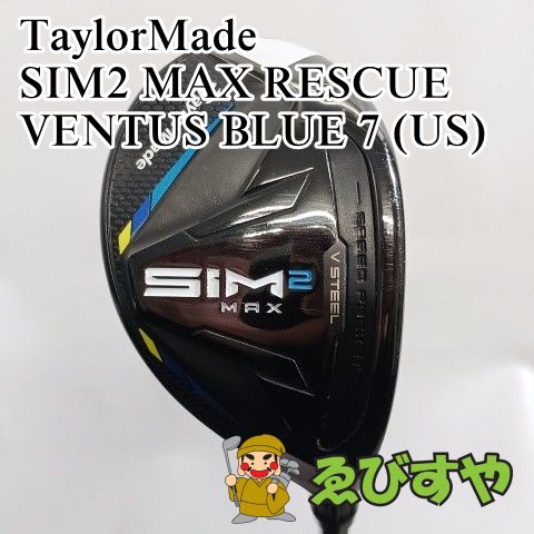 入間■【中古】 ユーティリティ テーラーメイド TaylorMade #3 SIM2 MAX RESCUE VENTUS BLUE 7 (US) S 19[3574]