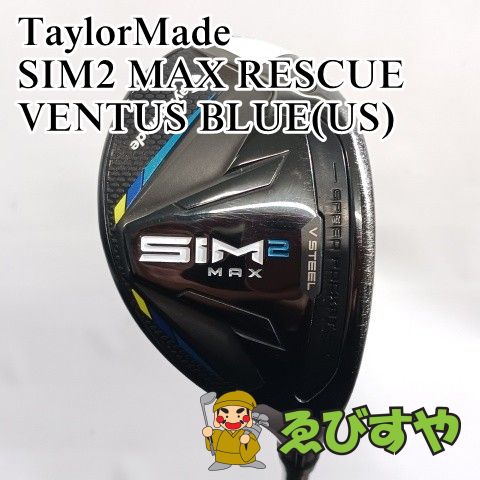 入間■【中古】 ユーティリティ テーラーメイド TaylorMade #4 SIM2 MAX RESCUE VENTUS BLUE(US) S 22[3573]