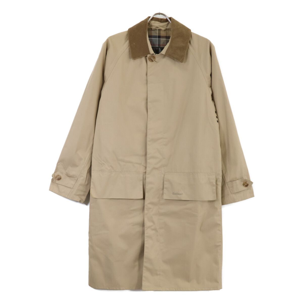 Barbour バブアー ベージュ ライトウェイト ノンオイルコート XS Barbour バブアー ベージュ ライトウェイト ノンオイルコート XS