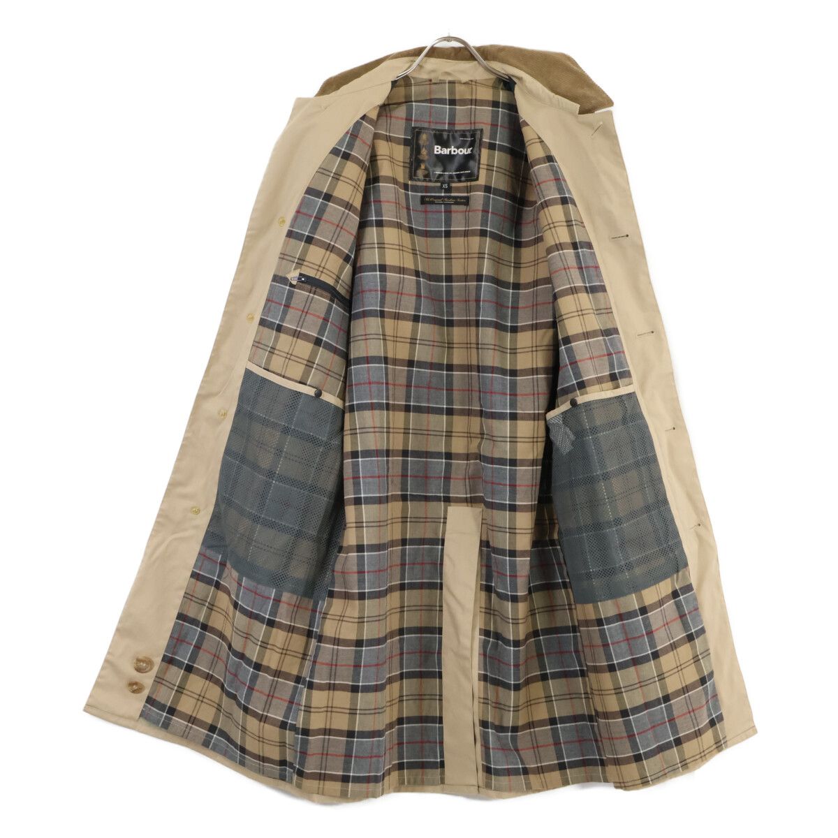 Barbour バブアー ベージュ ライトウェイト ノンオイルコート XS Barbour バブアー ベージュ ライトウェイト ノンオイルコート XS