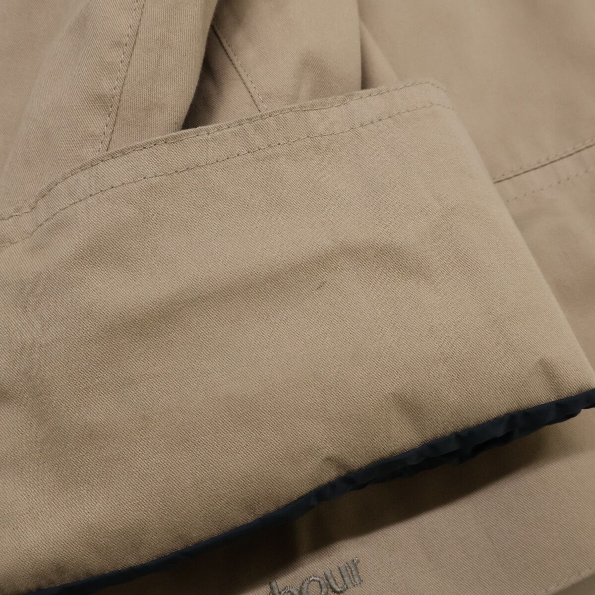 Barbour バブアー ベージュ ライトウェイト ノンオイルコート XS Barbour バブアー ベージュ ライトウェイト ノンオイルコート XS