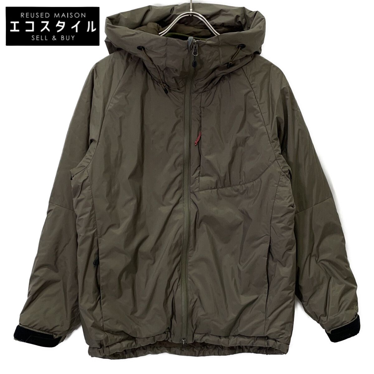 NANGA ナンガ 25年 ND2442-1A005 M.GRY ｶｰｷ AURORA TEX DOWN JACKET W ｵｰﾛﾗﾃｯｸｽ ﾀﾞｳﾝｼﾞｬｹｯﾄ WS