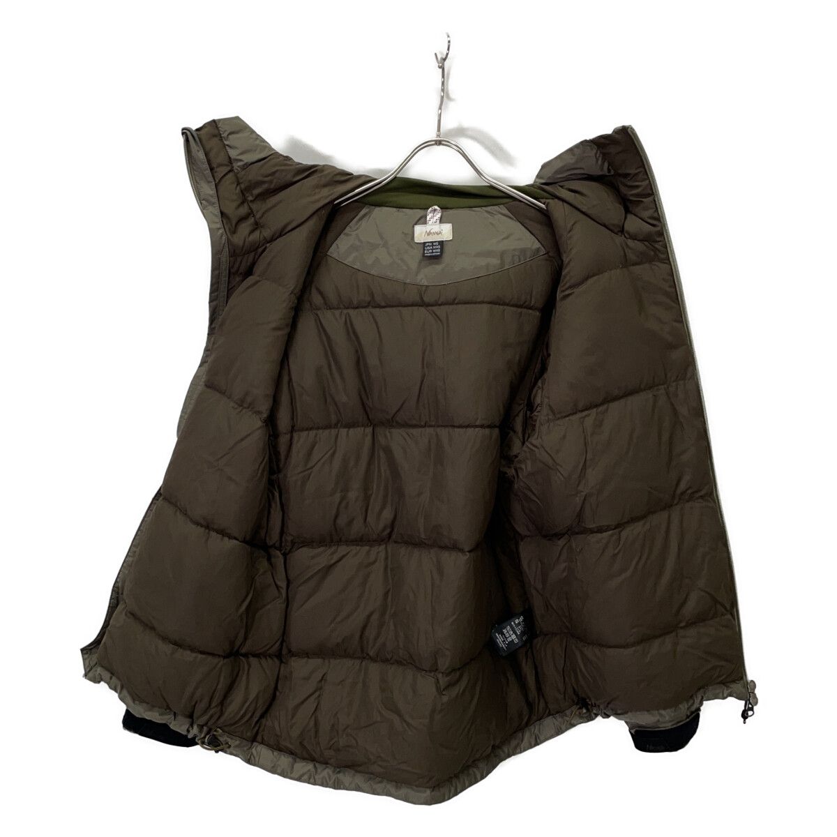NANGA ナンガ 25年 ND2442-1A005 M.GRY ｶｰｷ AURORA TEX DOWN JACKET W ｵｰﾛﾗﾃｯｸｽ ﾀﾞｳﾝｼﾞｬｹｯﾄ WS