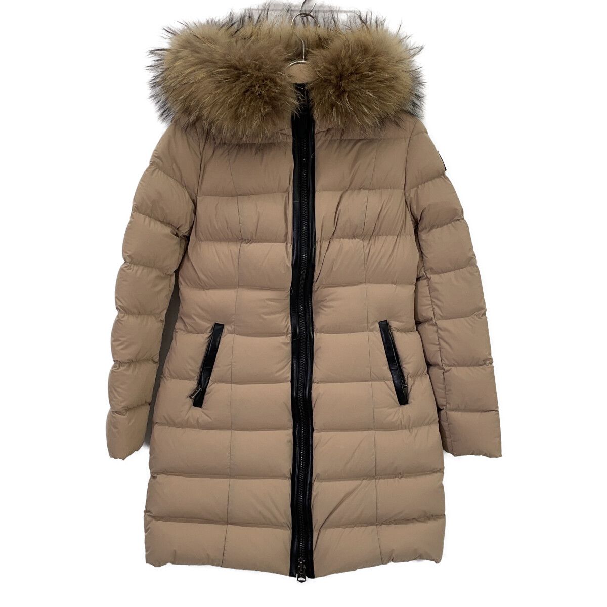 Mackage マッカージュ ﾍﾞｰｼﾞｭ 11812624-1A CALLA-F ﾌｨﾝﾗｸｰﾝﾌｧｰ ﾀﾞｳﾝｺｰﾄ M/M