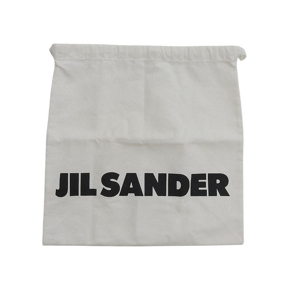 JIL SANDER ジルサンダー DUMPLING キャンバス レザー リバーシブル バッグ ショルダーバッグ レディース アイボリー×ブラック j07wg0027 JIL SANDER ジルサンダー DUMPLING キャンバス レザー リバーシブル バッグ ショルダーバッグ レディース アイボリー×ブラック j07wg0027
