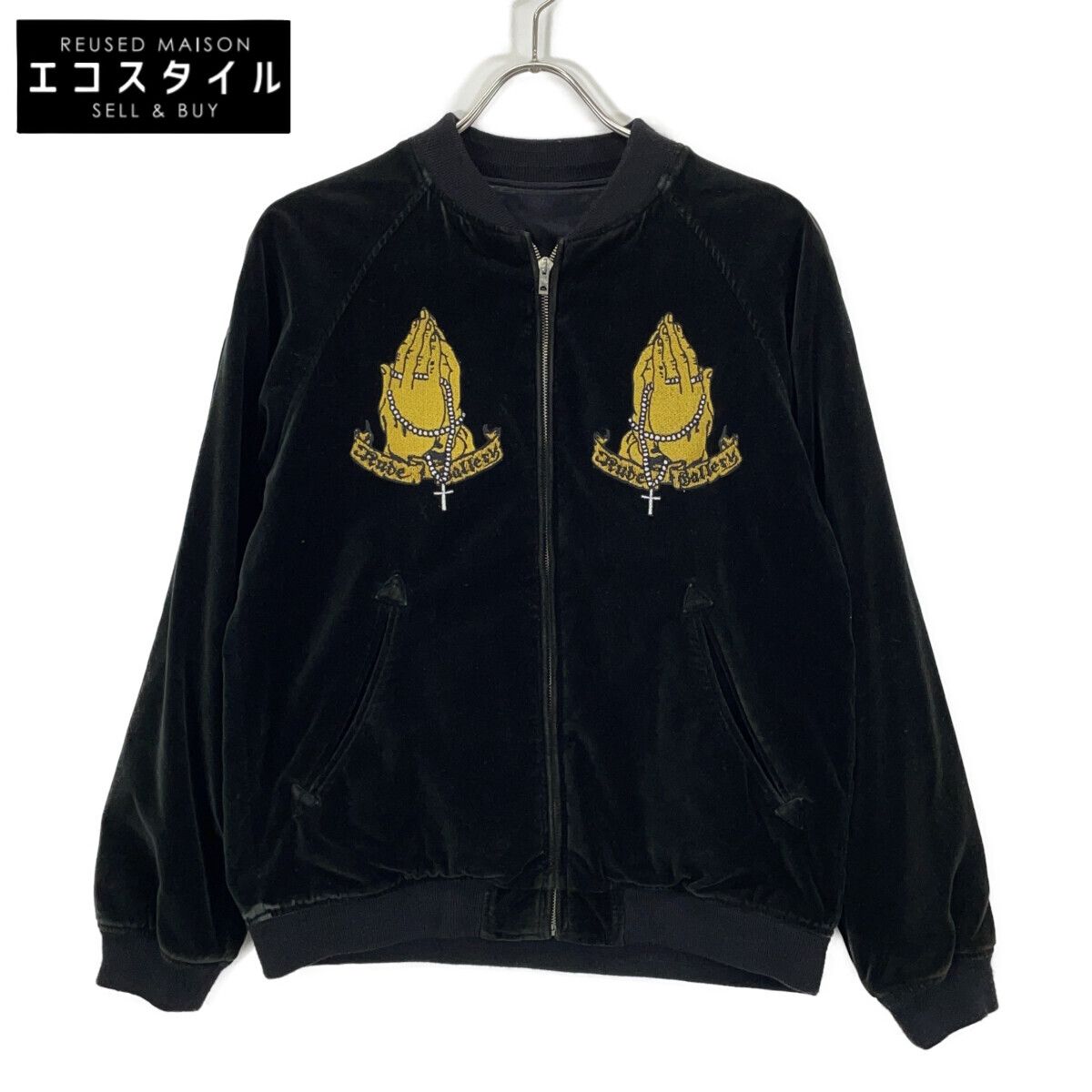 RUDE GALLERY ルードギャラリー ﾌﾞﾗｯｸ ﾍﾞﾛｱ ｽｶｼﾞｬﾝ MARIA SOUVENIR JACKET 2