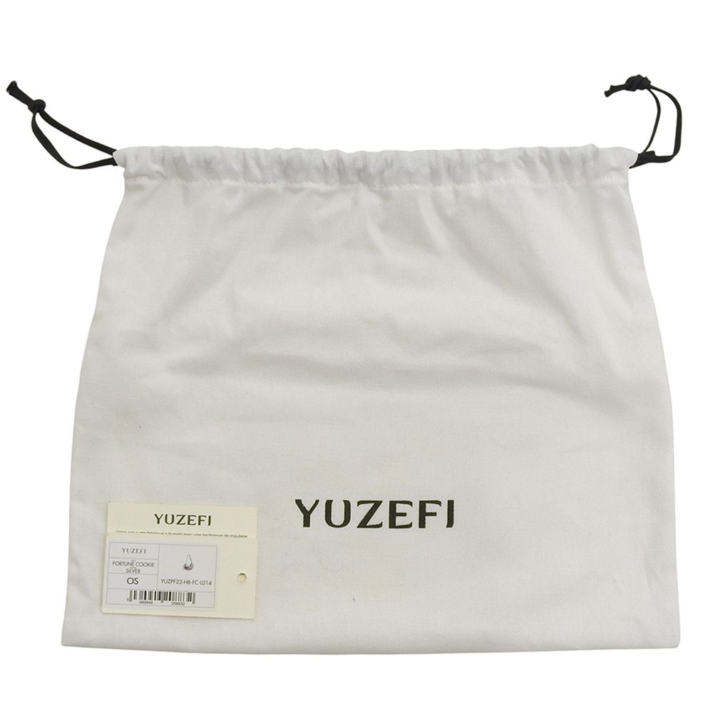 YUZEFI ユゼフィ 美品 FORTUNE COOKIE シルバー カーフ ワンショルダーバッグ レディース