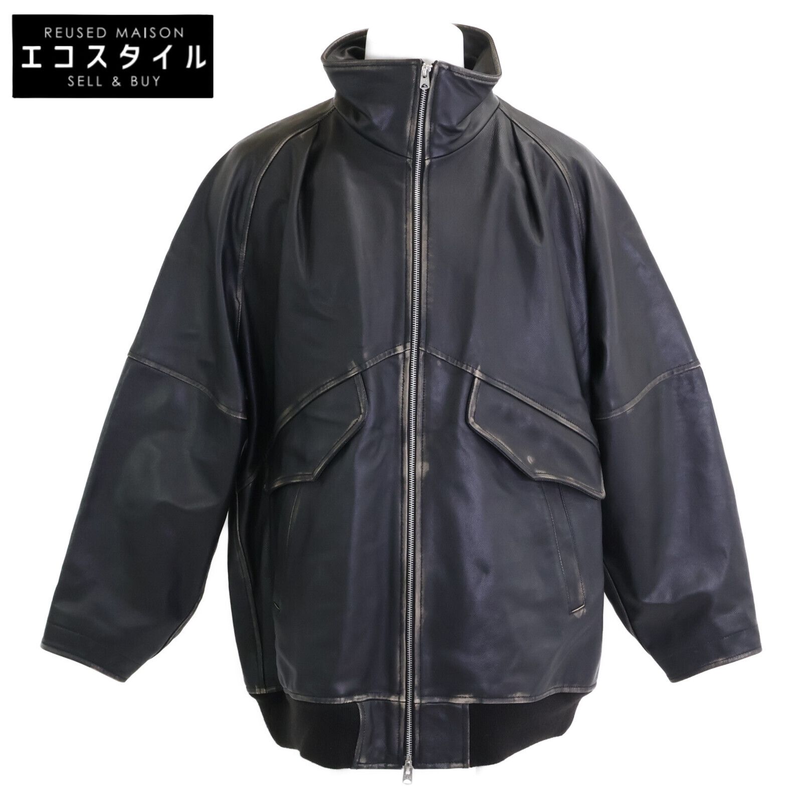 08SIRCUS 08サーカス 【美品】S25AW-OT09 2tone goth leather mid 