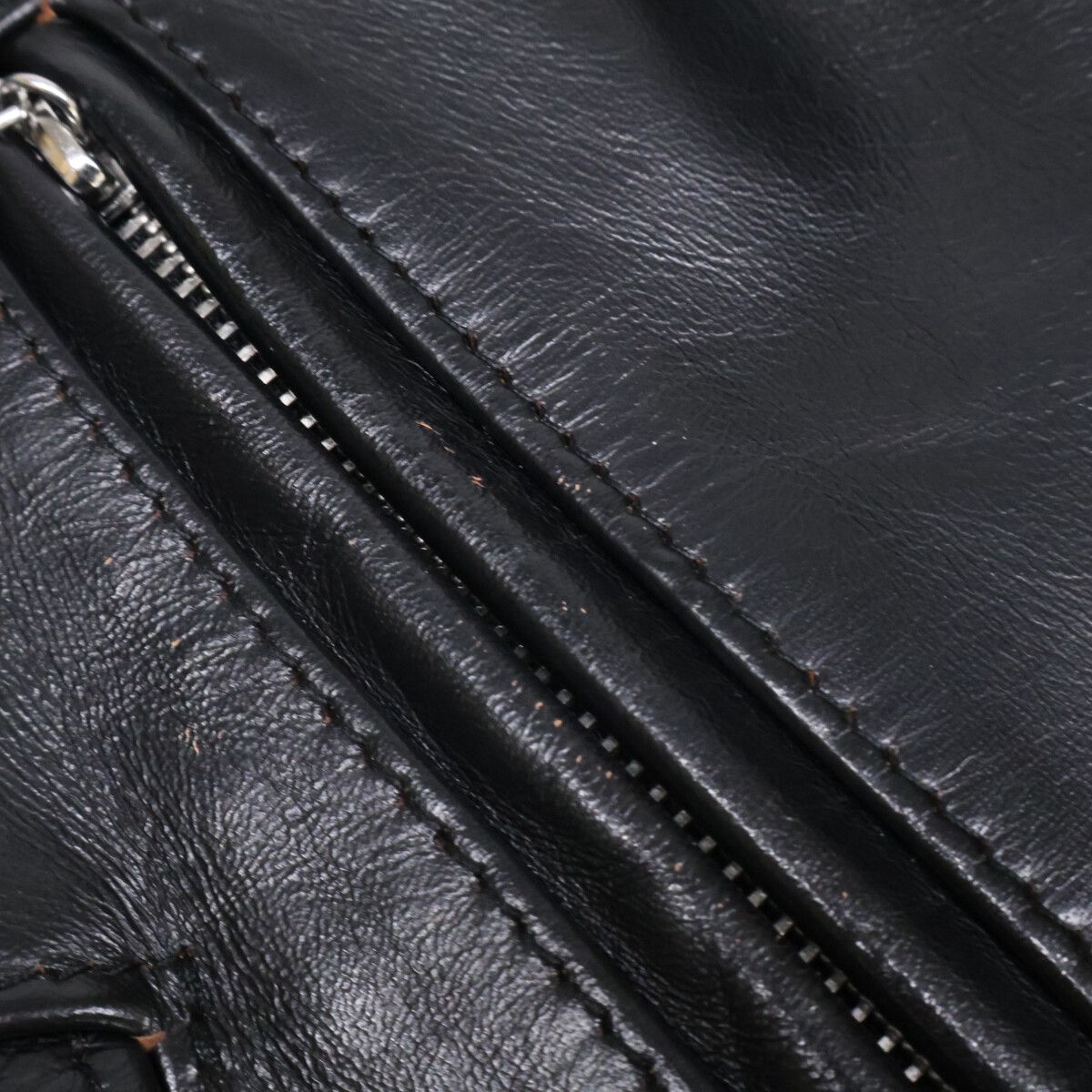 SCHOTT ショット 7822950022 613SJH　直営店限定 SPECIAL HORSEHIDE ONESTAR ホースハイド 茶芯 ダブルライダースジャケット 36