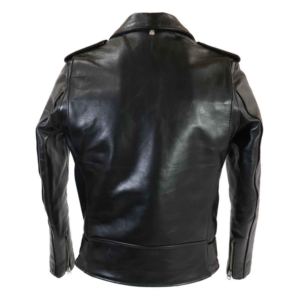 SCHOTT ショット 7822950022 613SJH　直営店限定 SPECIAL HORSEHIDE ONESTAR ホースハイド 茶芯 ダブルライダースジャケット 36