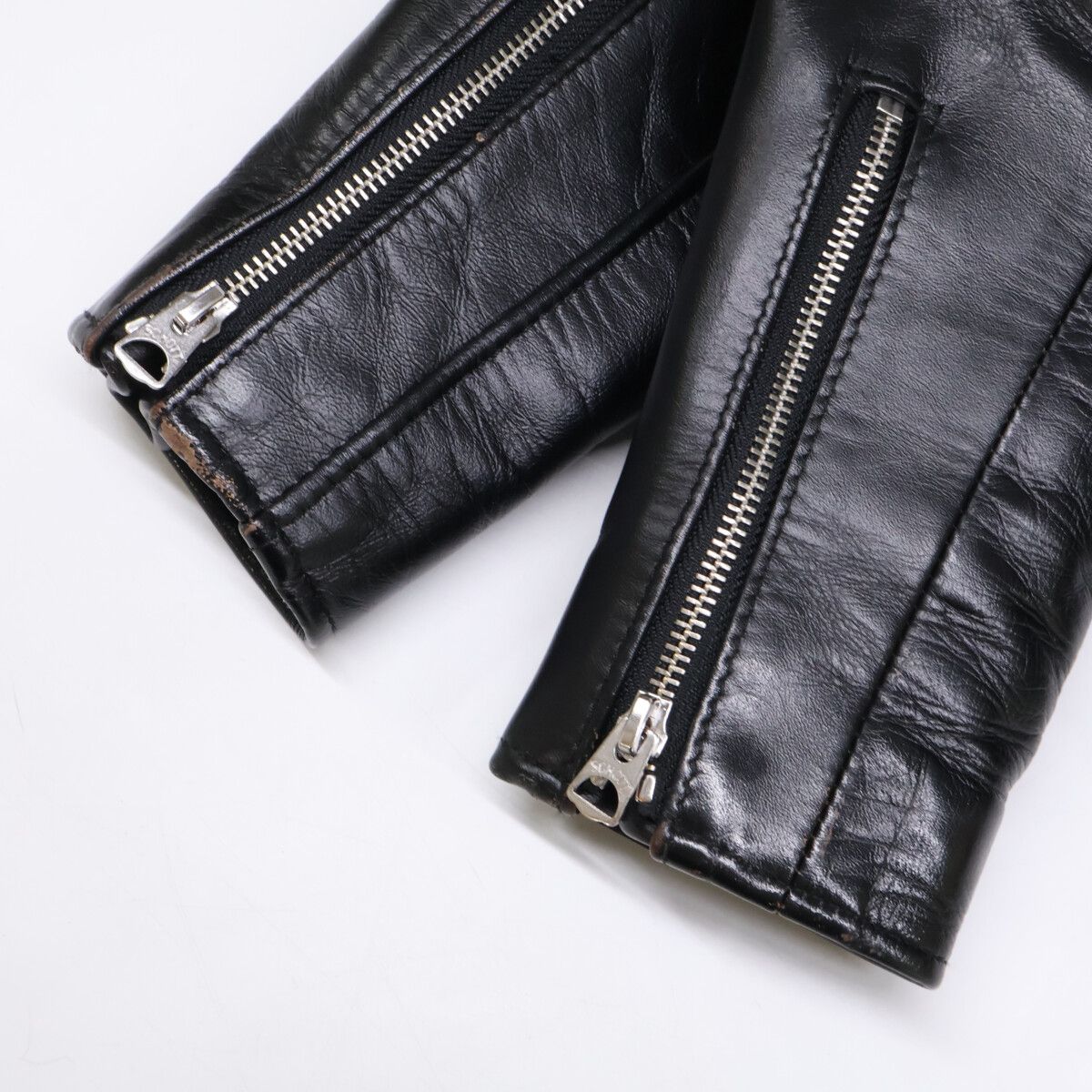 SCHOTT ショット 7822950022 613SJH　直営店限定 SPECIAL HORSEHIDE ONESTAR ホースハイド 茶芯 ダブルライダースジャケット 36