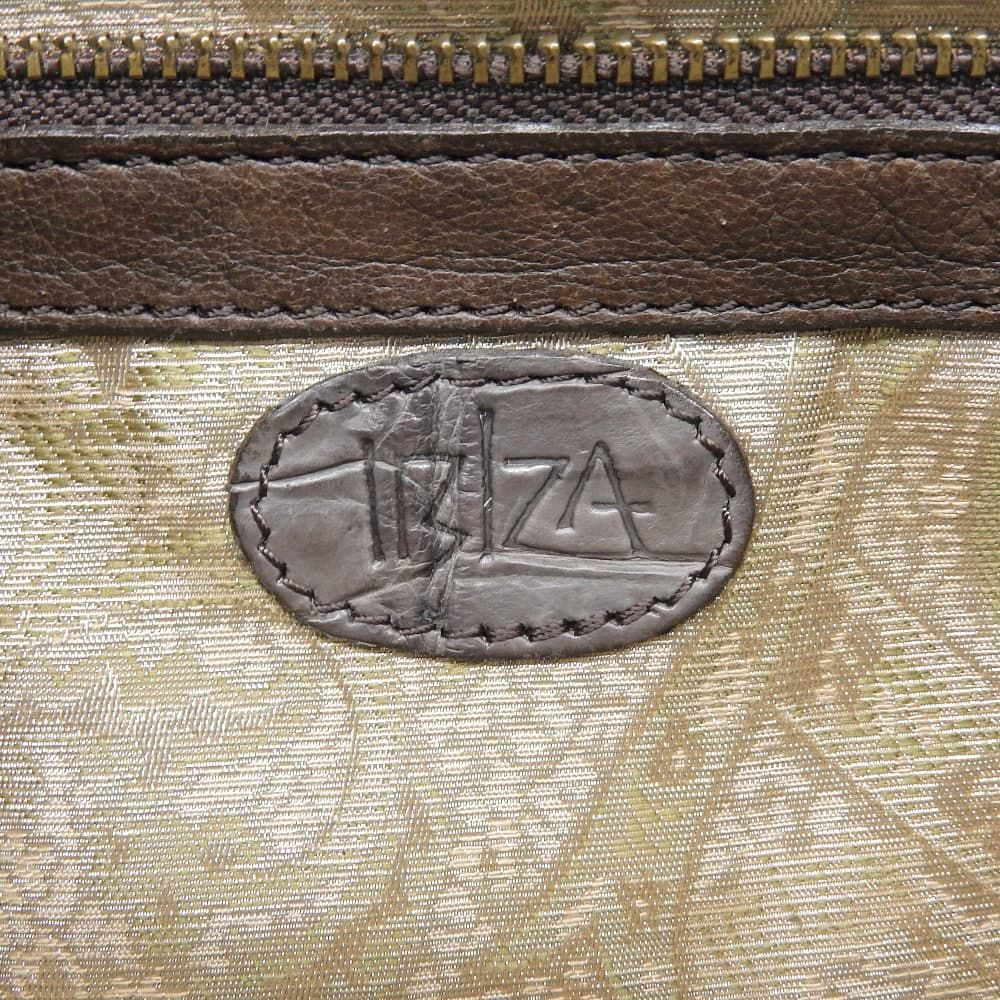 IBIZA イビザ クロコ ショルダーバッグ レディース ブラウン系 IBIZA イビザ クロコ ショルダーバッグ レディース ブラウン系