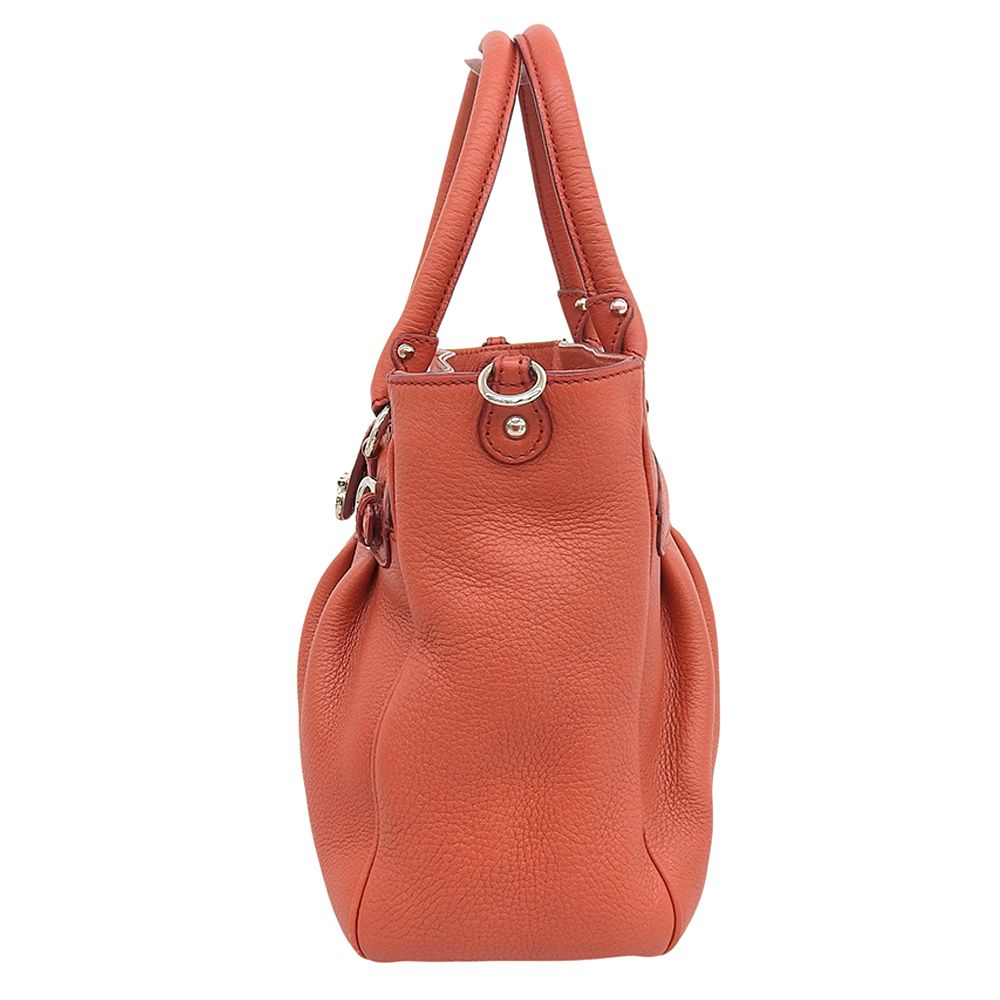 Salvatore Ferragamo サルヴァトーレフェラガモ ガンチーニ 2WAY ショルダーバッグ ハンドバッグ レディース オレンジ AS-21 7421 Salvatore Ferragamo サルヴァトーレフェラガモ ガンチーニ 2WAY ショルダーバッグ ハンドバッグ レディース オレンジ AS-21 7421