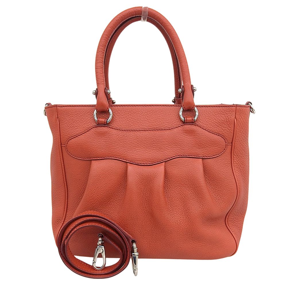 Salvatore Ferragamo サルヴァトーレフェラガモ ガンチーニ 2WAY ショルダーバッグ ハンドバッグ レディース オレンジ AS-21 7421 Salvatore Ferragamo サルヴァトーレフェラガモ ガンチーニ 2WAY ショルダーバッグ ハンドバッグ レディース オレンジ AS-21 7421