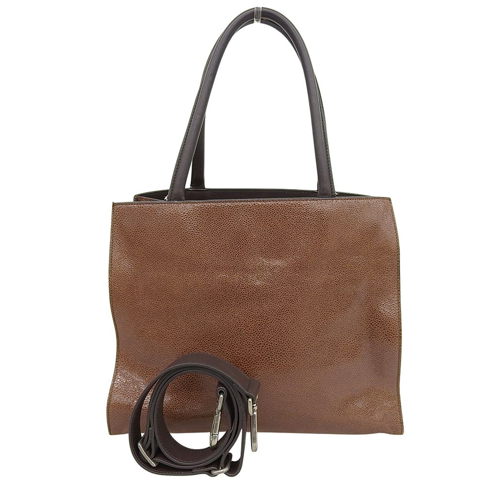 BRUNELLO CUCINELLI ブルネロクチネリ レザー 2WAYバッグ ハンドバッグ ショルダーバッグ レディース ブラウン BRUNELLO CUCINELLI ブルネロクチネリ レザー 2WAYバッグ ハンドバッグ ショルダーバッグ レディース ブラウン