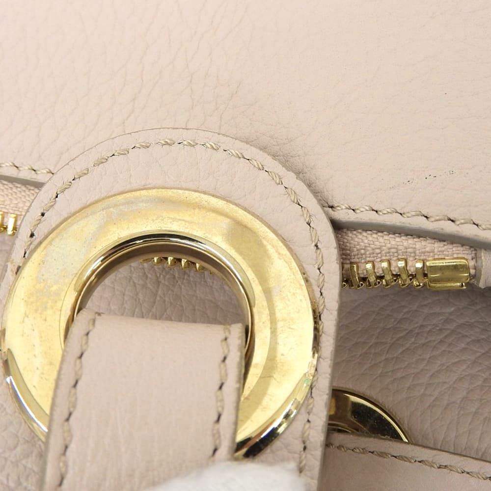 JIMMY CHOO ジミーチュウ REBEL GRC レザーショルダーバッグ レディース ベージュ