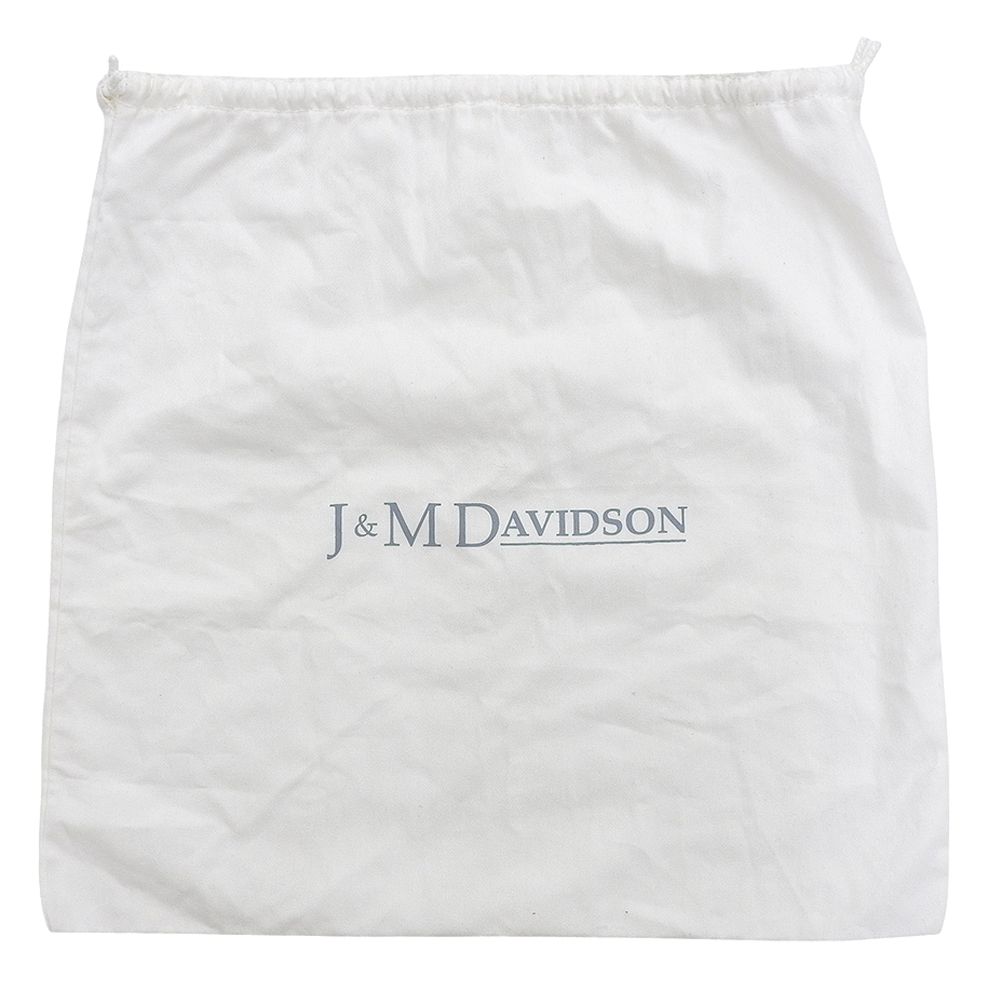 J&MDavidson ジェイアンドエムデヴィッドソン 美品 チェーン フリンジ カーニバル 2WAY ショルダー ハンドバッグ レディース アイボリー