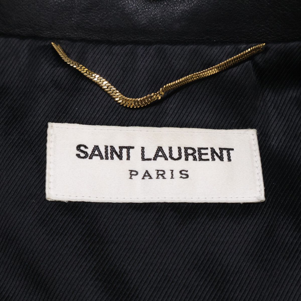 SAINT LAURENT PARIS サンローランパリ 【国内正規】397287 ラムスキン ダブルライダースジャケット 34 SAINT LAURENT PARIS サンローランパリ 【国内正規】397287 ラムスキン ダブルライダースジャケット 34