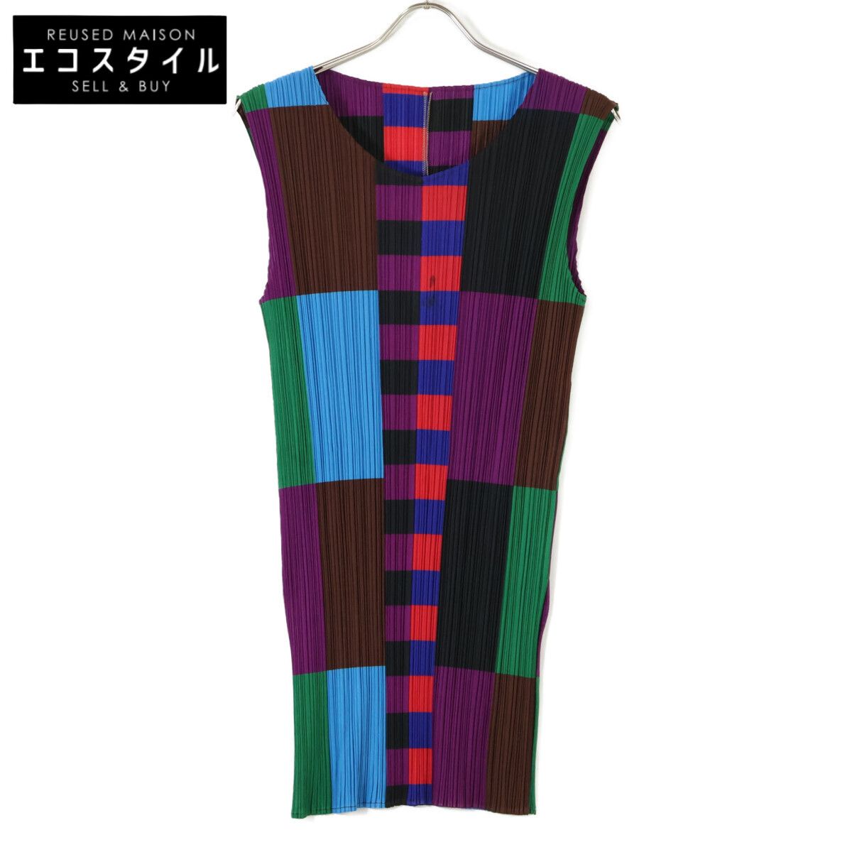 PLEATS PLEASE プリーツプリーズ PP14-JK354 ﾏﾙﾁｶﾗｰ ﾁｭﾆｯｸ ﾌﾟﾘｰﾂ ﾜﾝﾋﾟｰｽ 3 43,890円