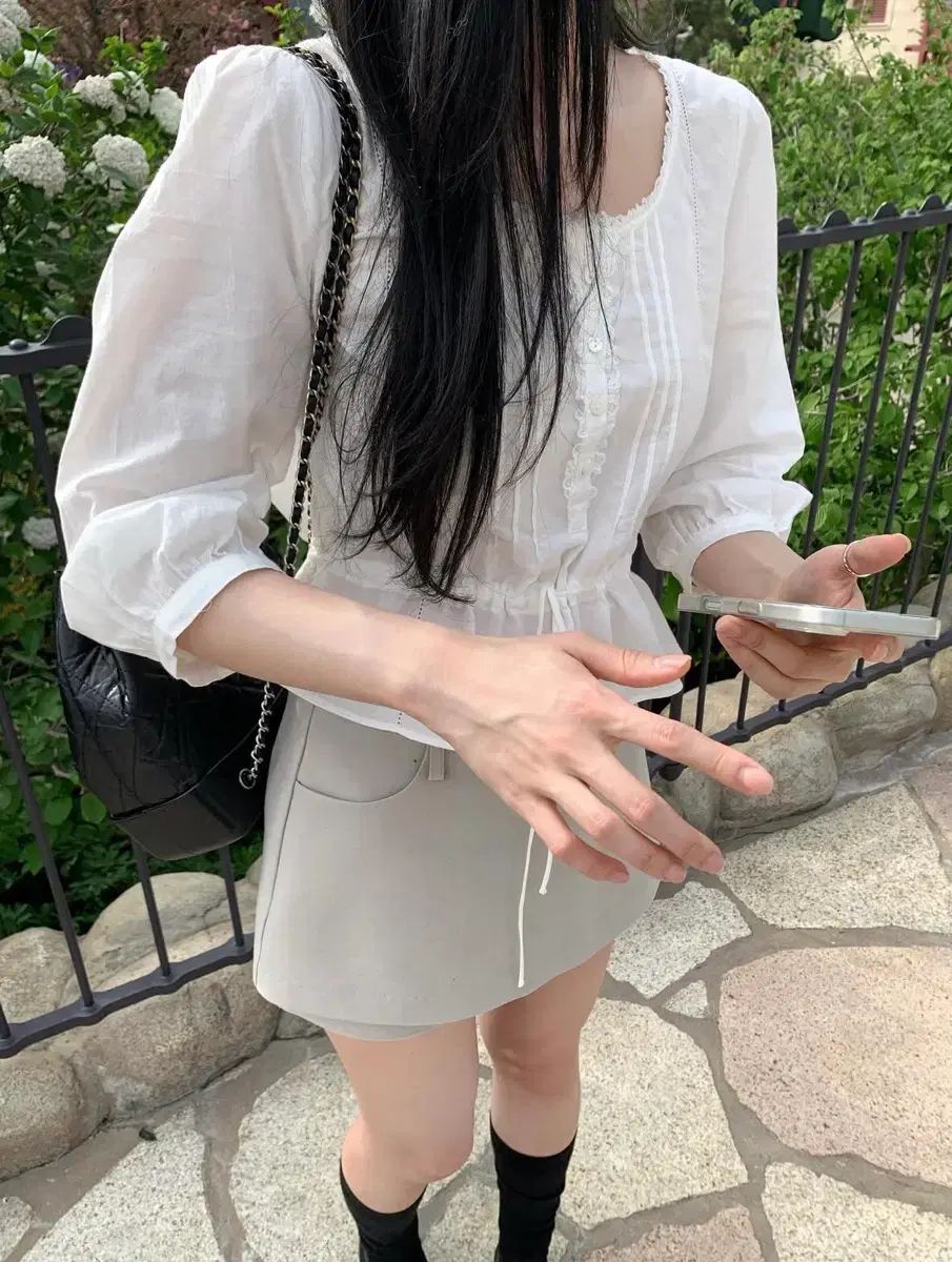 リエット クロディー ブラウス アイボリー 新品