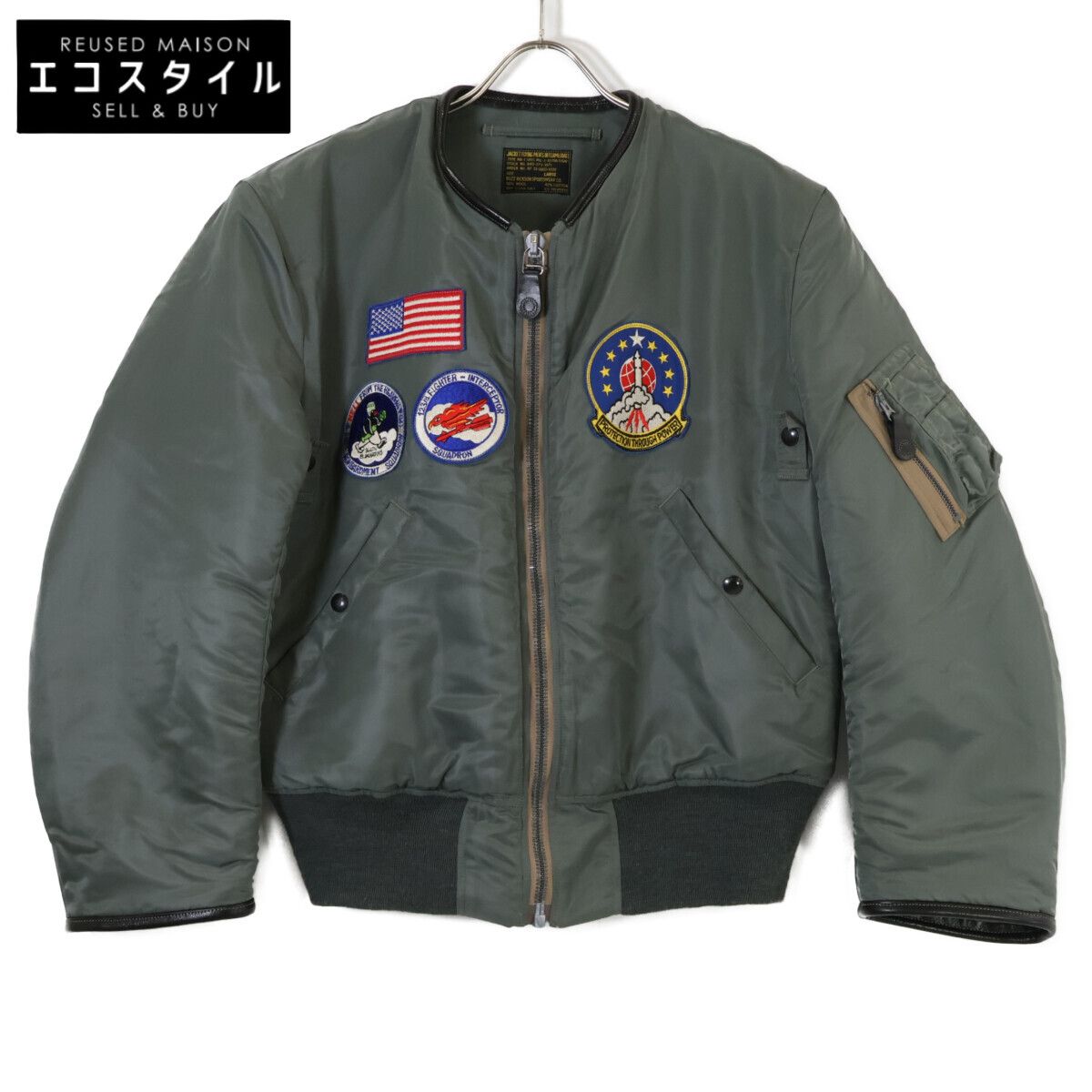 BUZZ RICKSON'S バズリクソンズ Bshop別注 BR15011 MA-1 ｼﾞｬｹｯﾄ L