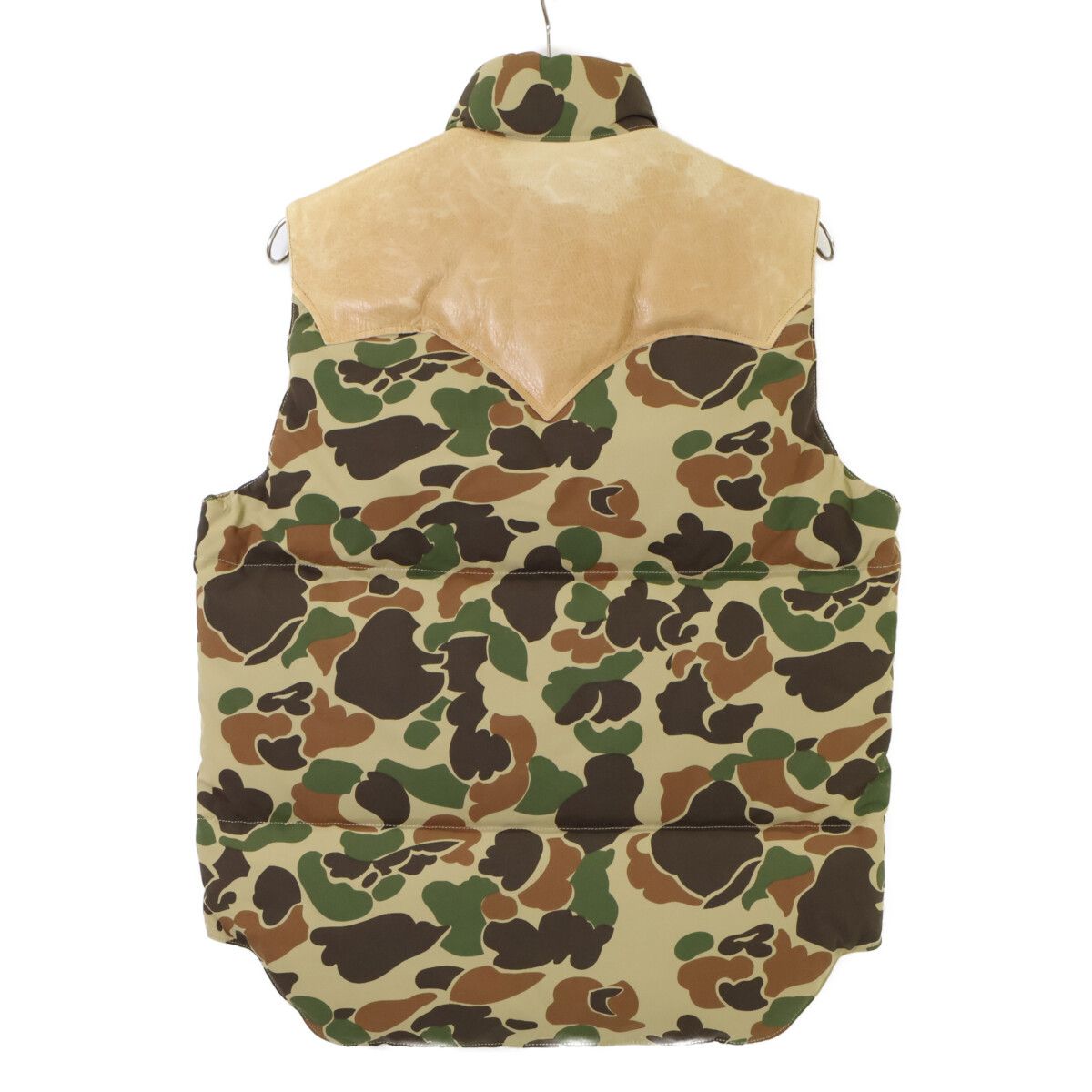 Rocky Mountain Featherbed ロッキーマウンテンフェザーベッド 450-462-53 ブラウン カモフラ 迷彩 ダウンベスト Down Vest 38 Rocky Mountain Featherbed ロッキーマウンテンフェザーベッド 450-462-53 ブラウン カモフラ 迷彩 ダウンベスト Down Vest 38