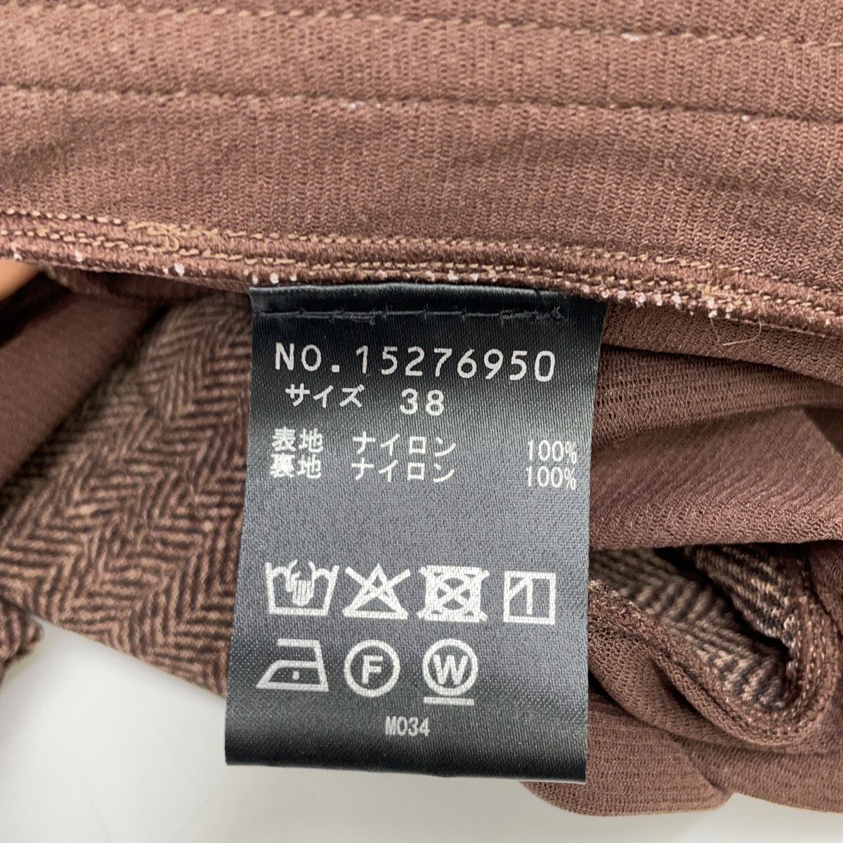 VIVIENNE TAM ヴィヴィアンタム 25SS ﾍﾞｰｼﾞｭ ﾚｻﾞｰﾗｲｸ×ﾃﾞﾆﾑｼﾞｬｹｯﾄ 38