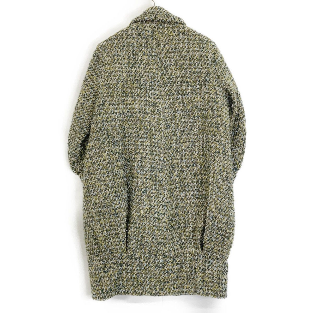 Pale Jute ペールジュート 23AW PJ2023AW-10 ｸﾞﾘｰﾝ ｳｰﾙ ﾂｲｰﾄﾞﾛﾝｸﾞｼﾞｬｹｯﾄ F-short
