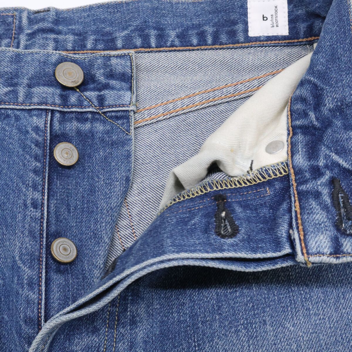 パンツ blurhms ブラームス インディゴ 13.5oz Denim Pants Narrow 