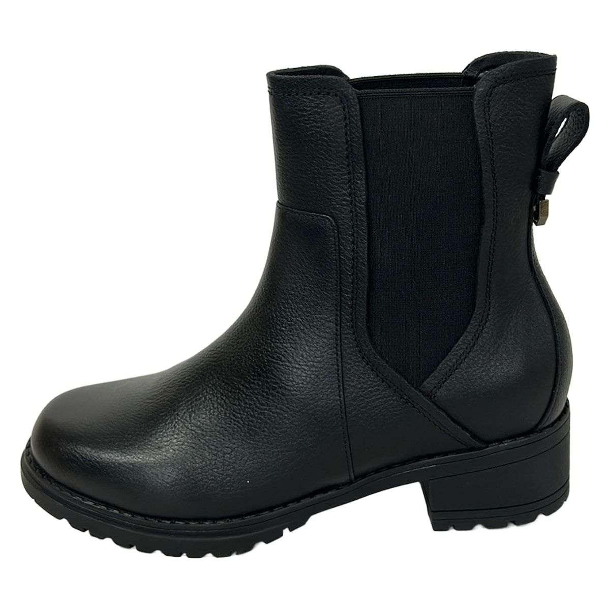 COLE HAAN(コールハーン) ショートブーツ 7 B レディース - 黒 サイドゴア レザー