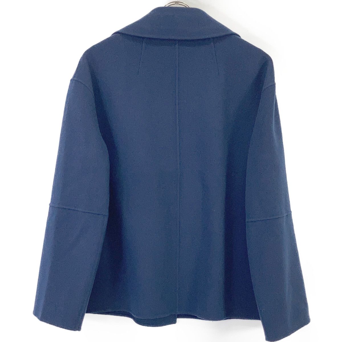 S MaxMara エスマックスマーラ 24190410316 クチートアマーノ ダブルブレストショートコート ネイビー 42 S MaxMara エスマックスマーラ 24190410316 クチートアマーノ ダブルブレストショートコート ネイビー 42