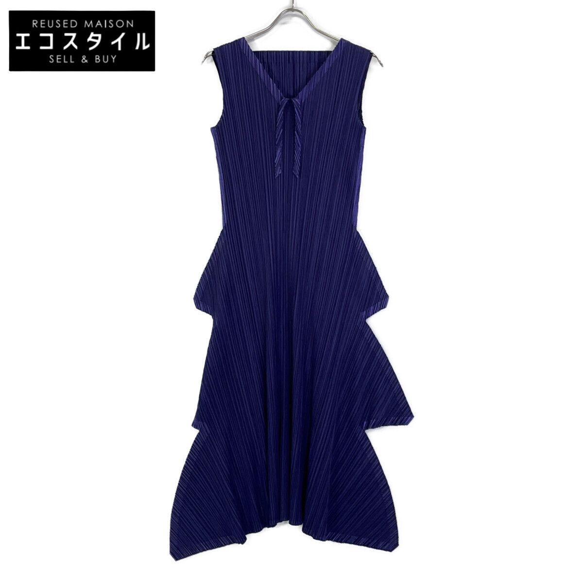 PLEATS PLEASE プリーツプリーズ ﾈｲﾋﾞｰ PP93-JH454 ﾜﾝﾋﾟｰｽ 3