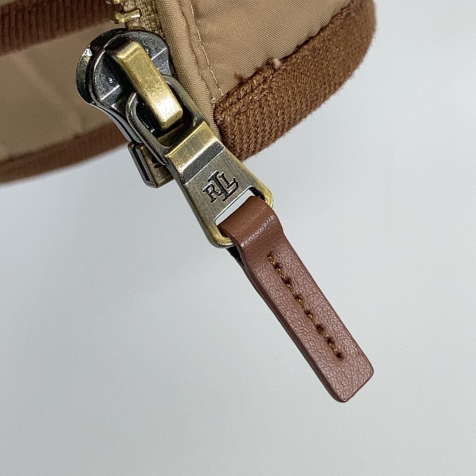 LAUREN RALPH LAUREN ローレン ラルフローレン ﾍﾞｰｼﾞｭ ﾂｲﾙﾄﾘﾑ ｵﾆｵﾝｷﾙﾃｯﾄﾞ ｼﾞｬｹｯﾄ XS