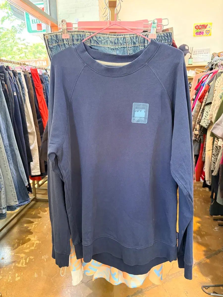 パタゴニア patagonia ネイビー スウェットTシャツ 4,524円