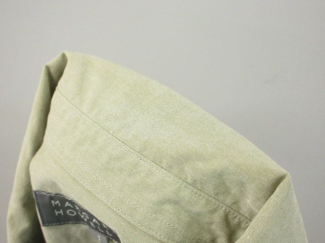 マーガレットハウエル MARGARET HOWELL プルオーバー シャツ ワンピース 1 コットン ライトカーキ 長袖 2024SS マーガレットハウエル MARGARET HOWELL プルオーバー シャツ ワンピース 1 コットン ライトカーキ 長袖 2024SS