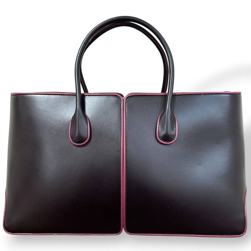 ☆★希少★TOD'S トッズ★トートバッグ 大きめ A4収納可 保存袋 ボルドー パープル ロゴ★♯2506 ☆★希少★TOD'S トッズ★トートバッグ 大きめ A4収納可 保存袋 ボルドー パープル ロゴ★♯2506