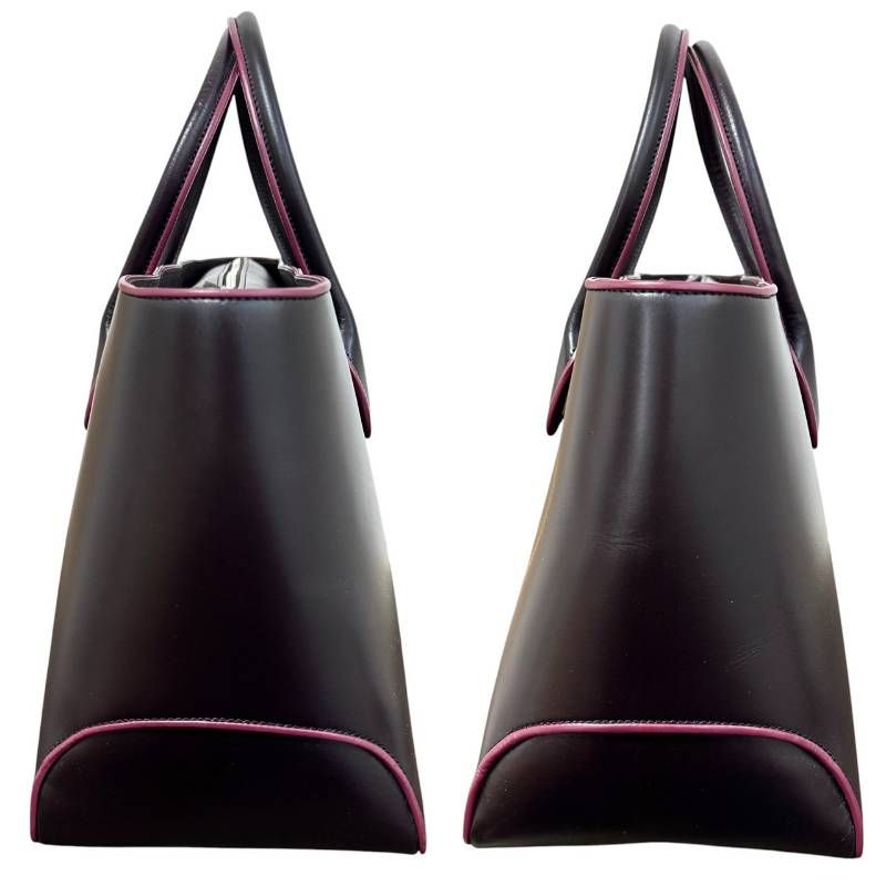 ☆★希少★TOD'S トッズ★トートバッグ 大きめ A4収納可 保存袋 ボルドー パープル ロゴ★♯2506 ☆★希少★TOD'S トッズ★トートバッグ 大きめ A4収納可 保存袋 ボルドー パープル ロゴ★♯2506