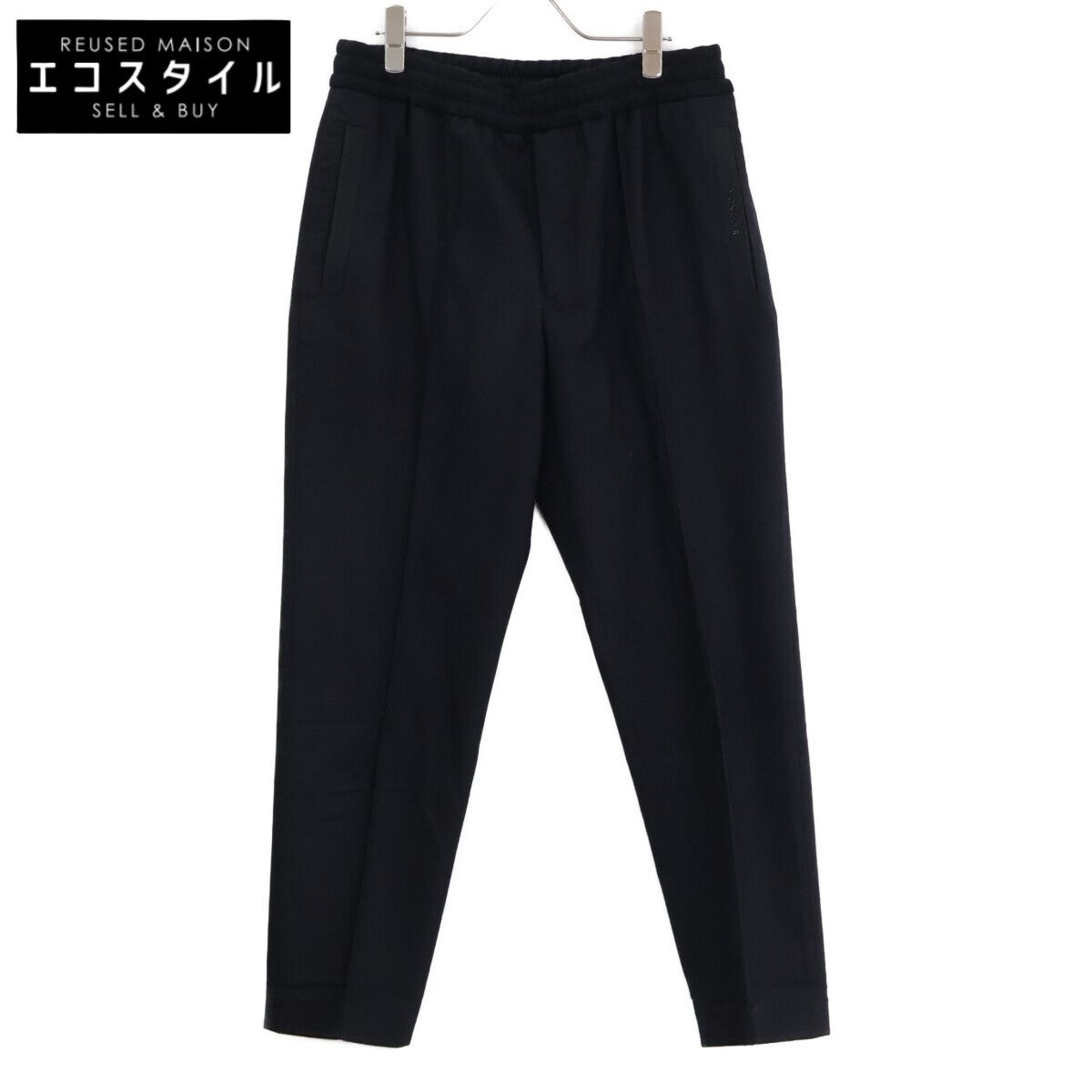 MONCLER モンクレール H20912A00040 PANTALONE ウール イージーパンツ 48
