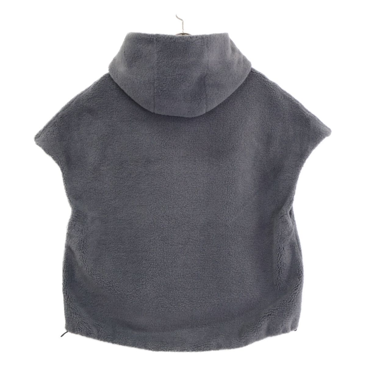 LIGNAGGIO リナージオ 【美品】ジップアップ フェイクファー フーディ ジレ/ M