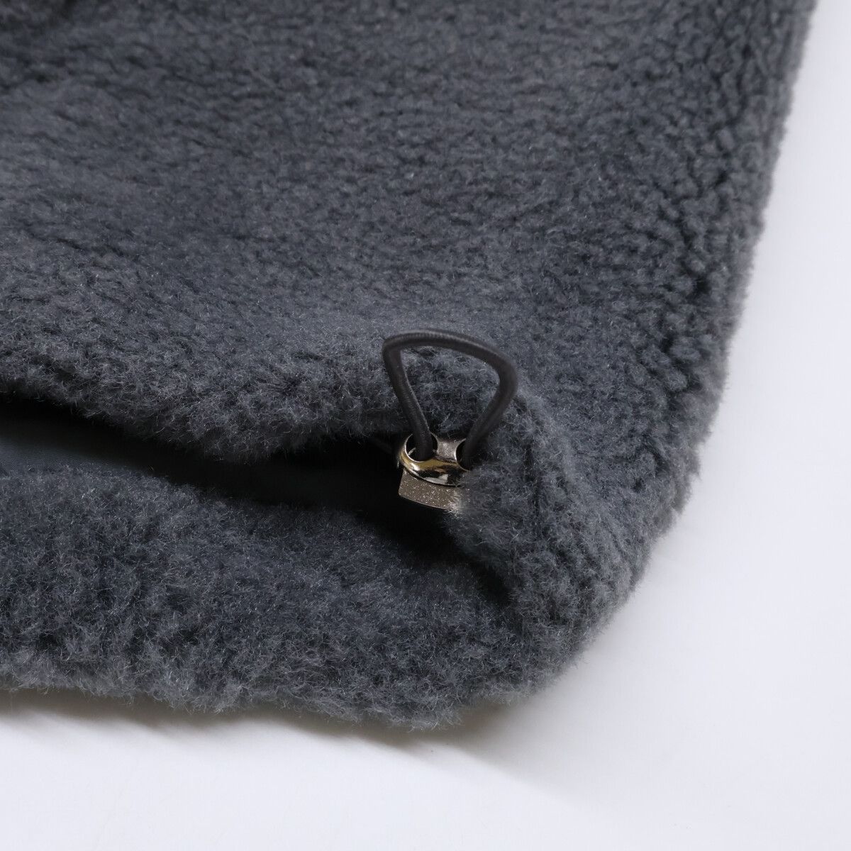 LIGNAGGIO リナージオ 【美品】ジップアップ フェイクファー フーディ ジレ/ M
