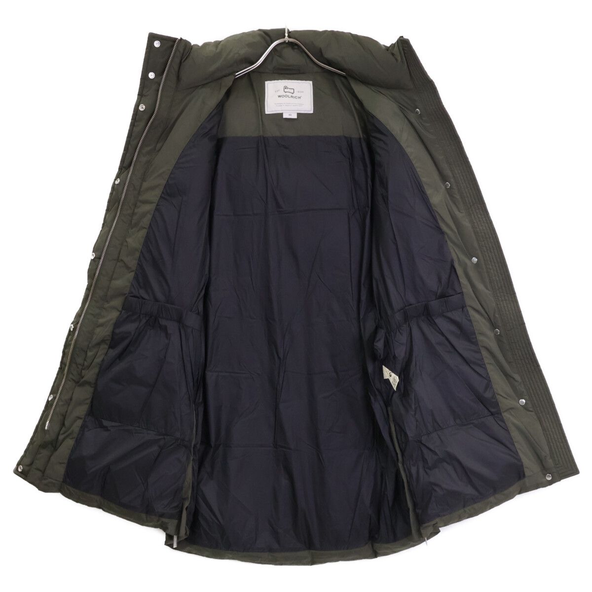 WOOLRICH ウールリッチ WWOU0697 カーキ ALSEA PUFFY PARKA フーデッドダウンコート XS WOOLRICH ウールリッチ WWOU0697 カーキ ALSEA PUFFY PARKA フーデッドダウンコート XS