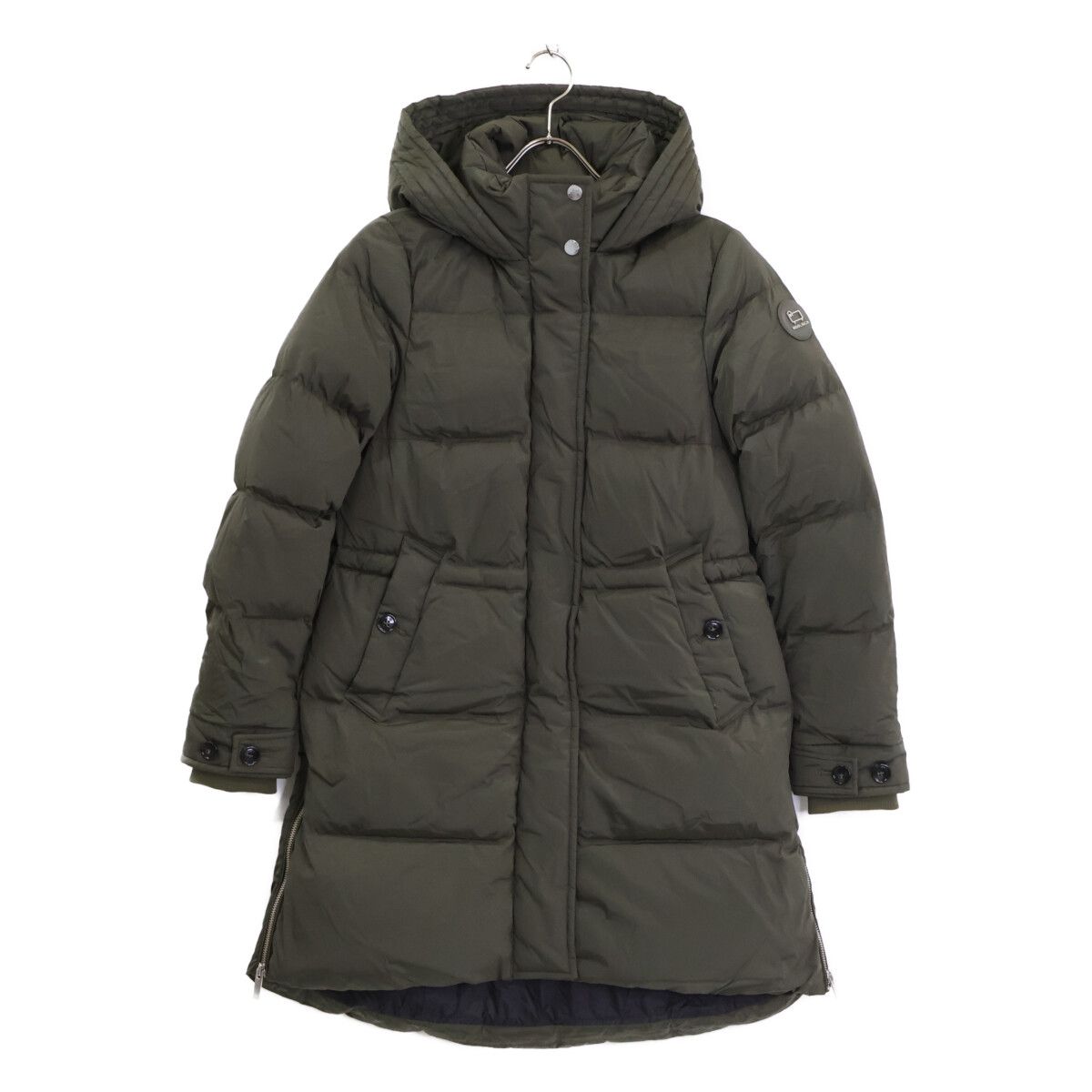 WOOLRICH ウールリッチ WWOU0697 カーキ ALSEA PUFFY PARKA フーデッドダウンコート XS WOOLRICH ウールリッチ WWOU0697 カーキ ALSEA PUFFY PARKA フーデッドダウンコート XS