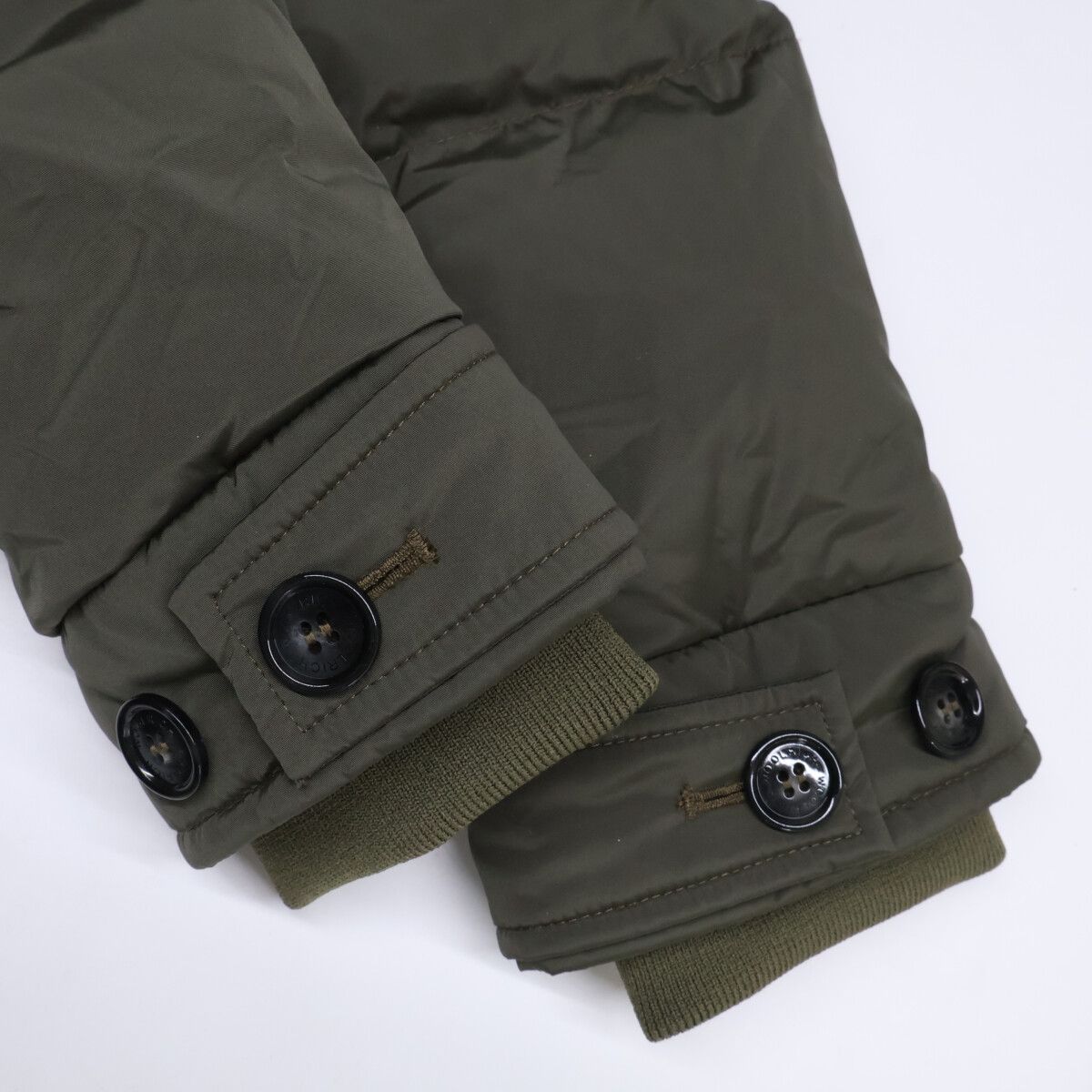 WOOLRICH ウールリッチ WWOU0697 カーキ ALSEA PUFFY PARKA フーデッドダウンコート XS WOOLRICH ウールリッチ WWOU0697 カーキ ALSEA PUFFY PARKA フーデッドダウンコート XS