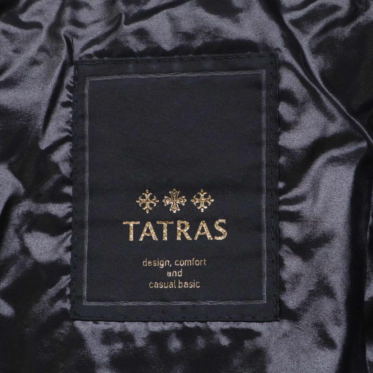 TATRAS タトラス LTA14A4294 ﾌﾞﾗｯｸ UCCELLIERA ﾌｰﾃﾞｯﾄﾀﾞｳﾝｺｰﾄ 03